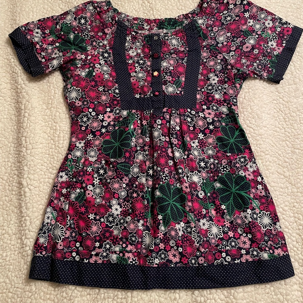 Koi scrub top